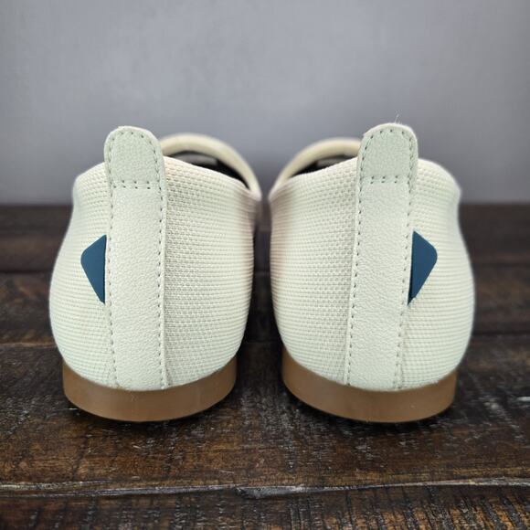 Vessi Market Flat Womens Size 7.5 Waterproof Shoes Slip On Casual Flats Sand - Picture 4 of 12